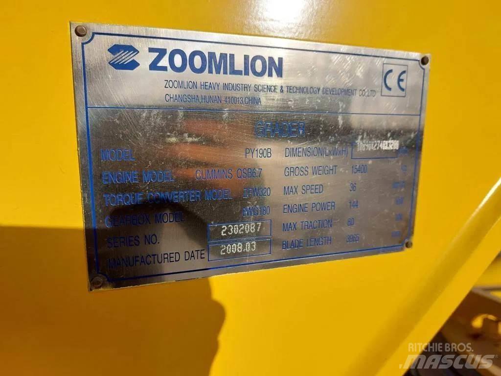 Zoomlion PY190B Grejdry