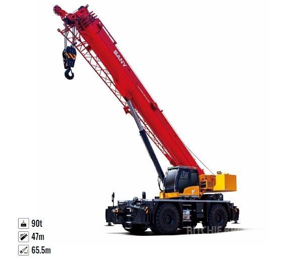 Sany SRE900 / 90 tons Univerzální terénní jeřáby