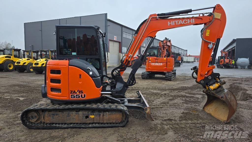 Hitachi ZX55-5A CLR Mini rýpadla < 7t