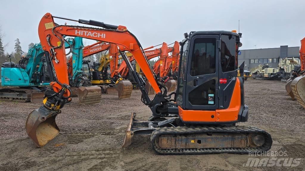 Hitachi ZX55-5A CLR Mini rýpadla < 7t