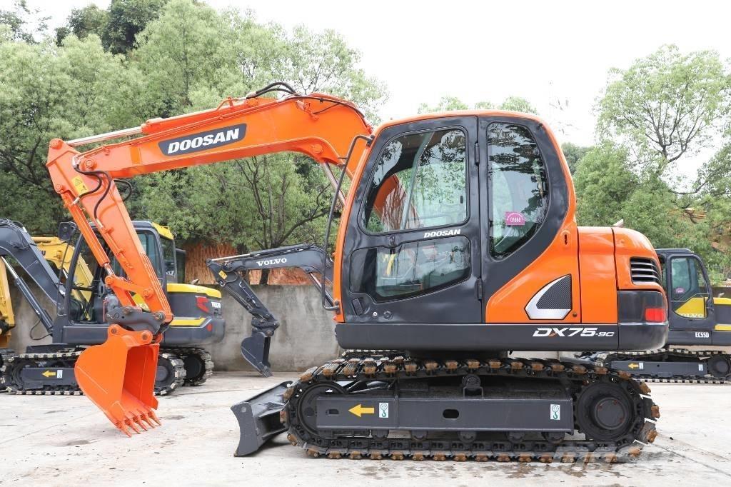 Doosan DX 75-9 C Mini rýpadla < 7t
