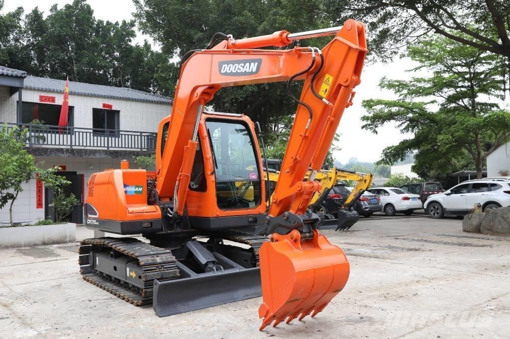 Doosan DX 75-9 C Mini rýpadla < 7t