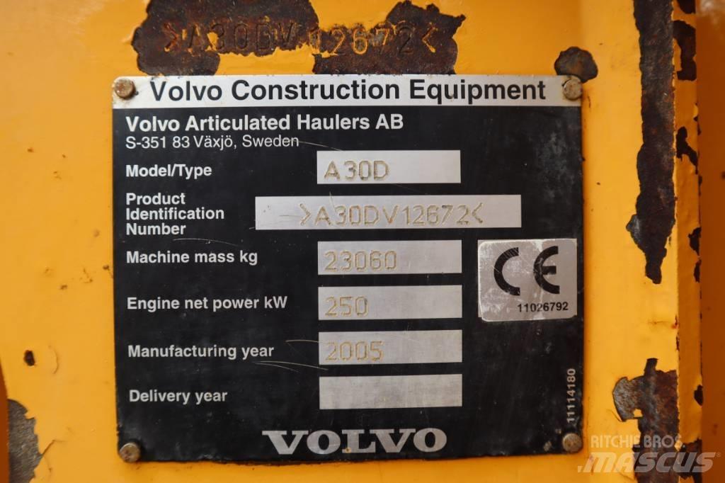 Volvo A30D Kloubové dempry