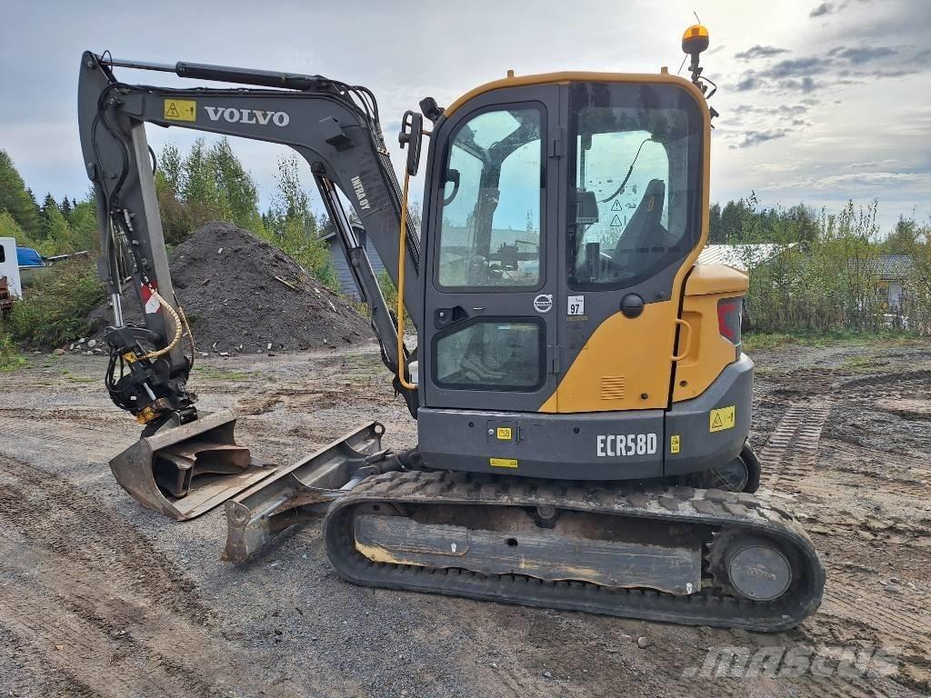Volvo ECR 58 D Mini rýpadla < 7t