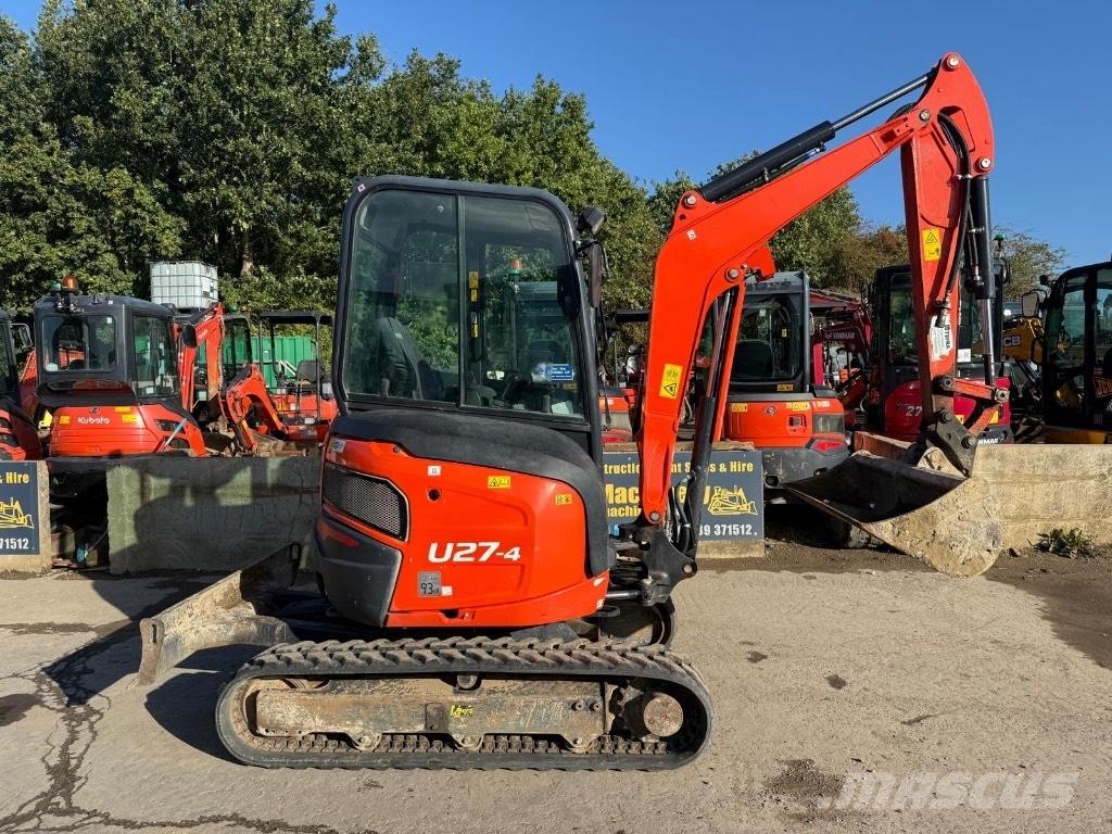 Kubota U 27-4 Mini rýpadla < 7t
