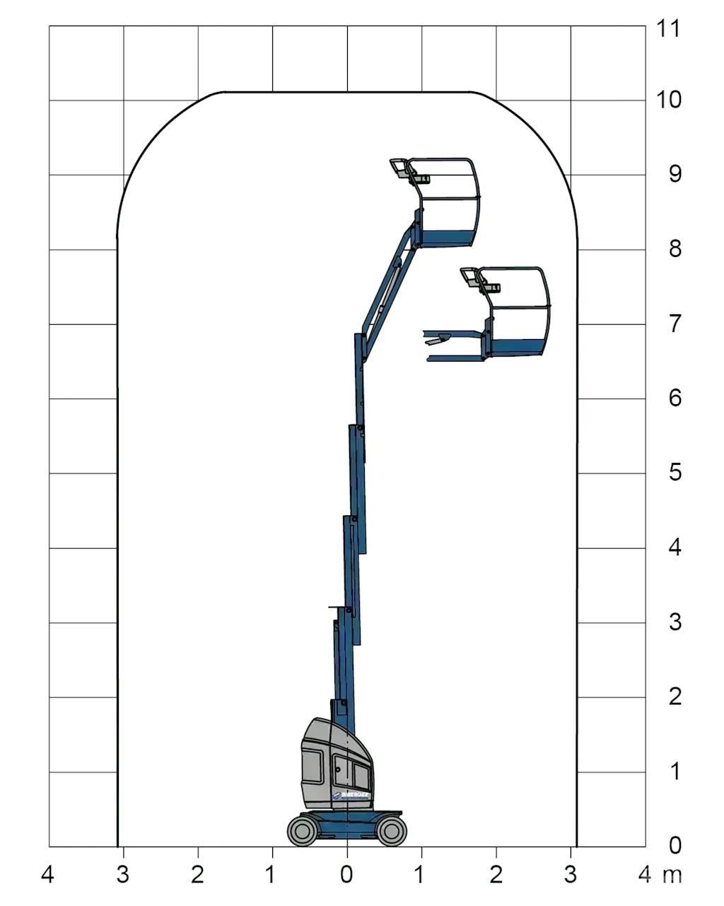JLG Toucan 10E-L Kloubové plošiny