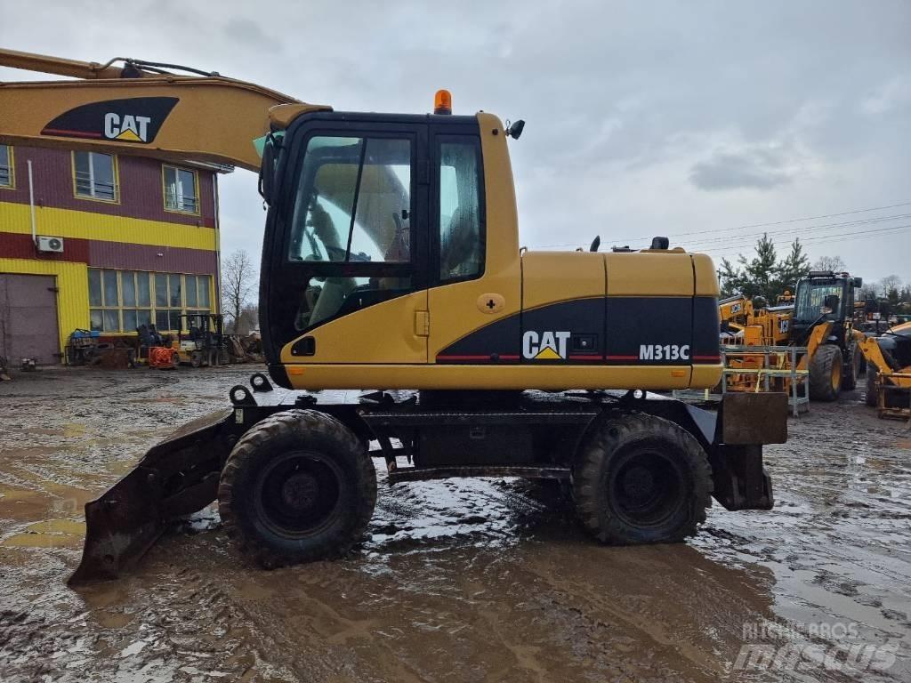 CAT M 313 C Kolová rýpadla
