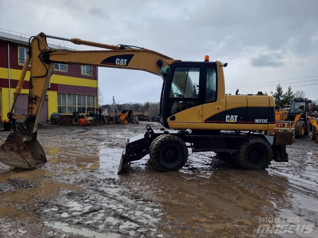 CAT M 313 C Kolová rýpadla
