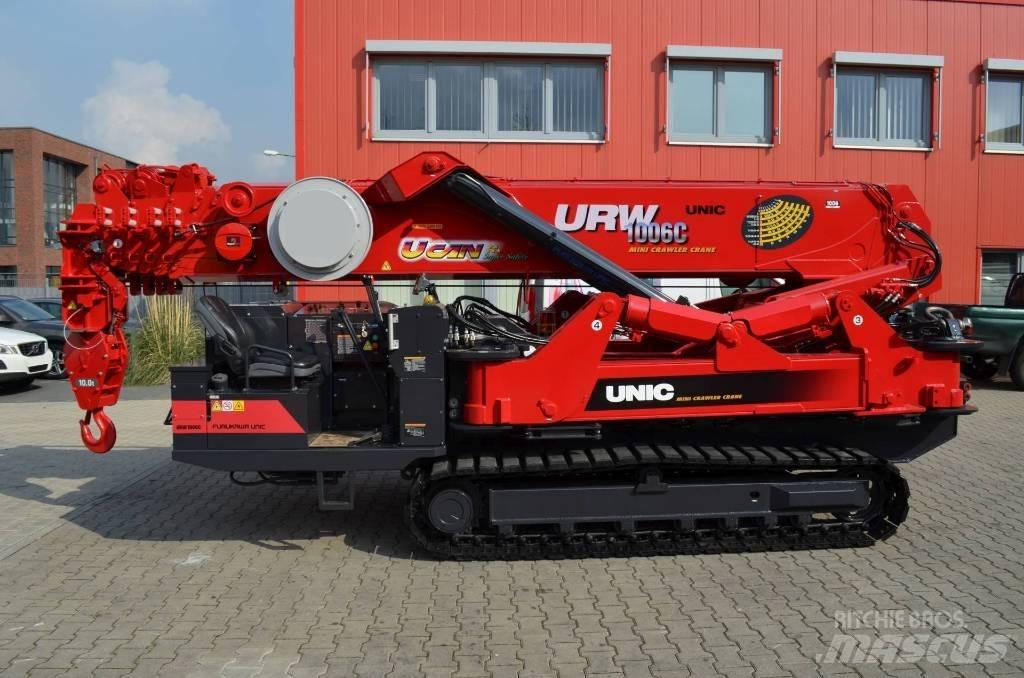 Unic URW-1006 Pásové jeřáby