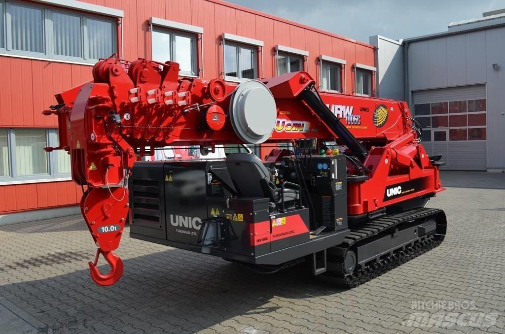 Unic URW-1006 Pásové jeřáby