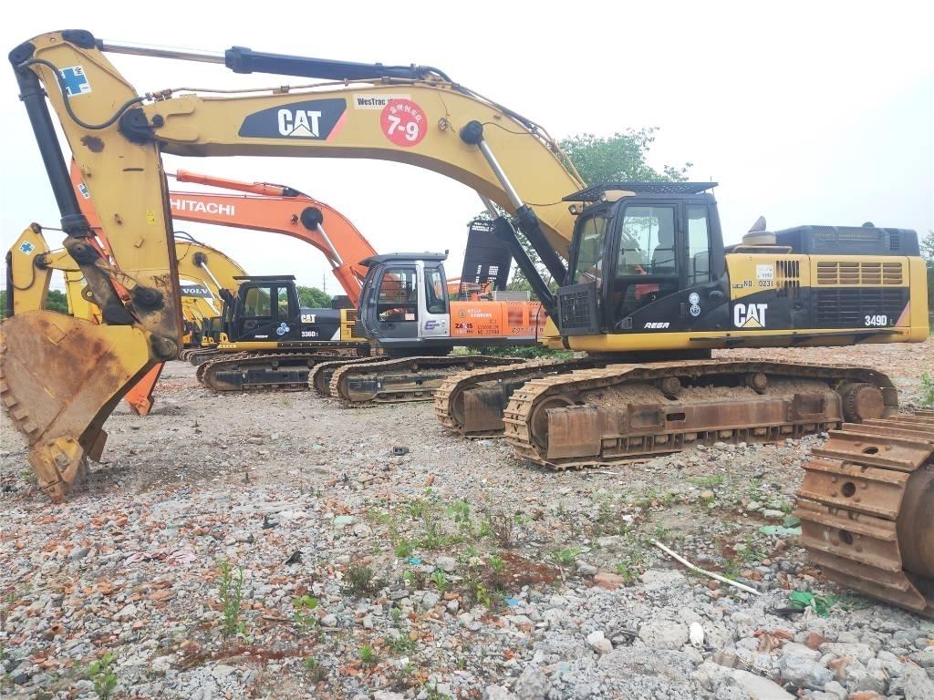 CAT 349DL Pásová rýpadla
