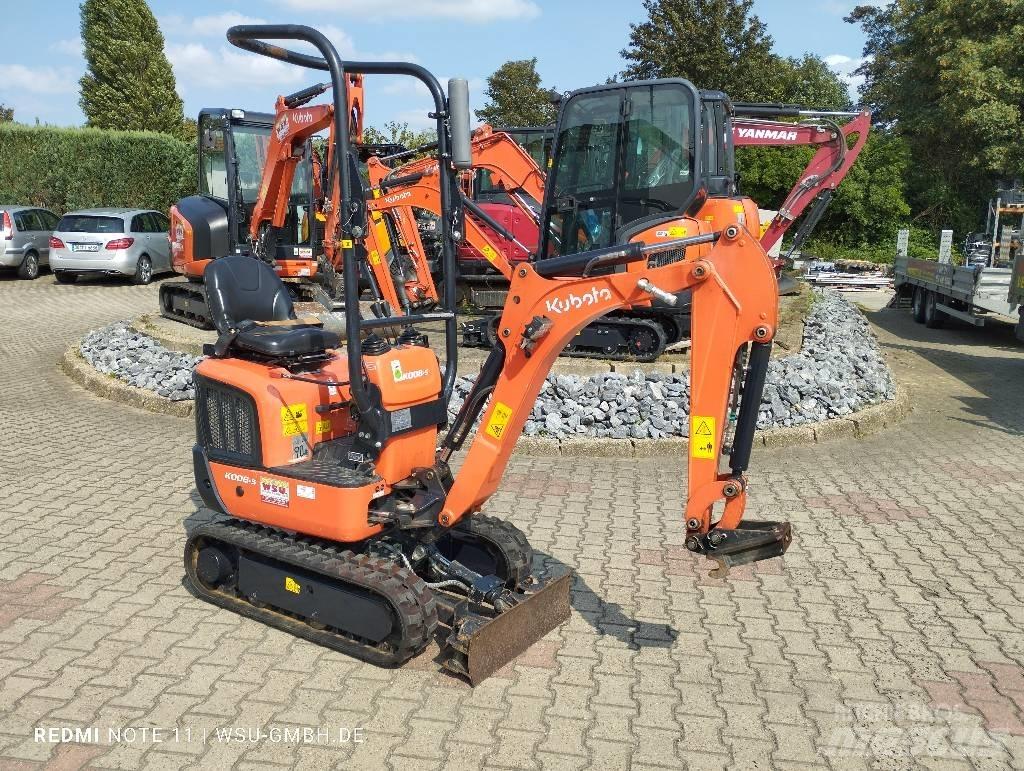 Kubota K008-5 Mini rýpadla < 7t