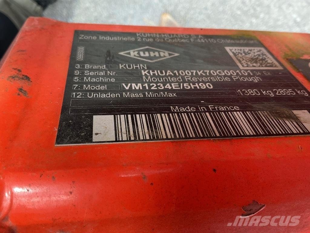Kuhn Vari-Master 123 Oboustranné pluhy