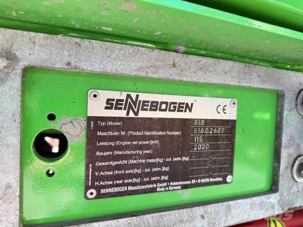 Sennebogen 818 E Stroje pro manipulaci s odpadem