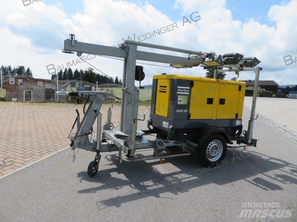 Atlas Copco QAS 20 Naftové generátory