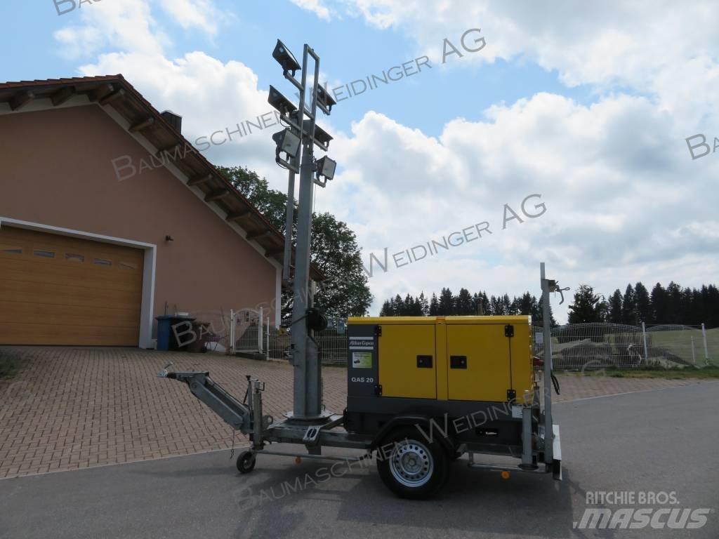 Atlas Copco QAS 20 Naftové generátory