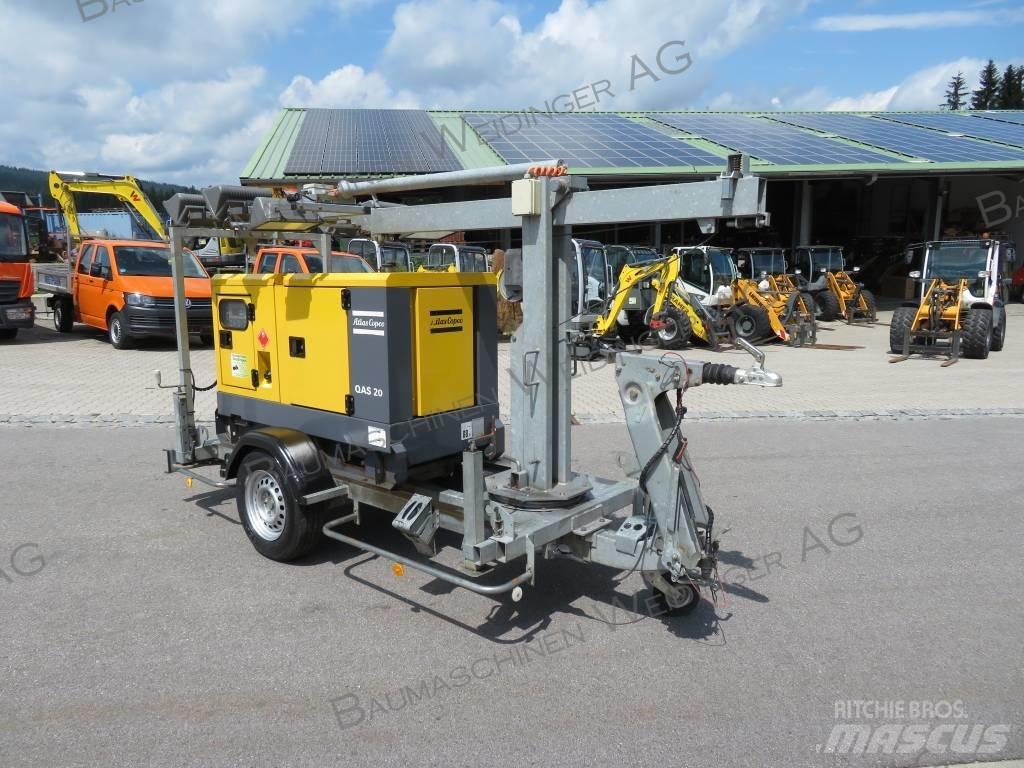 Atlas Copco QAS 20 Naftové generátory