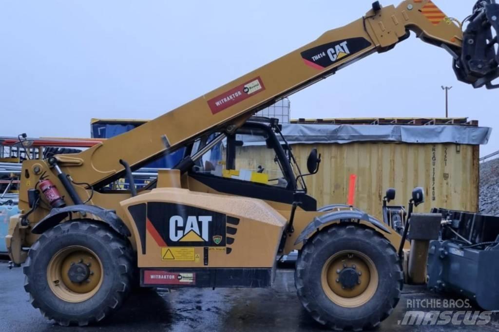 CAT TH 414 Teleskopické manipulátory