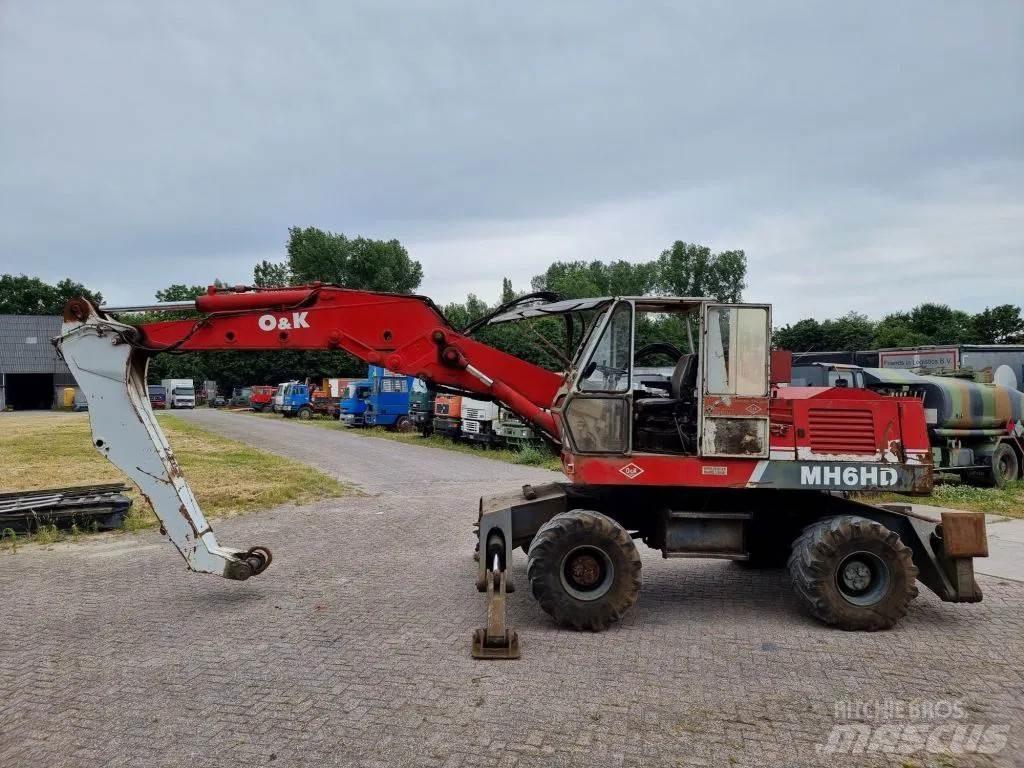 O&K MH6HD Kolová rýpadla