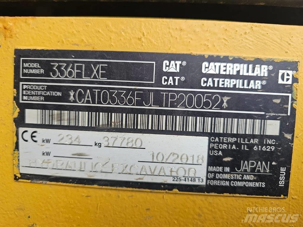 CAT 336 F L Pásová rýpadla