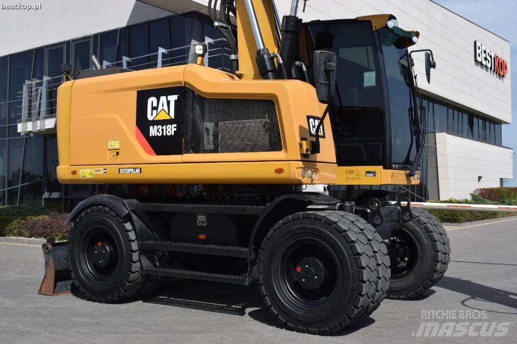 CAT M 318 F Kolová rýpadla