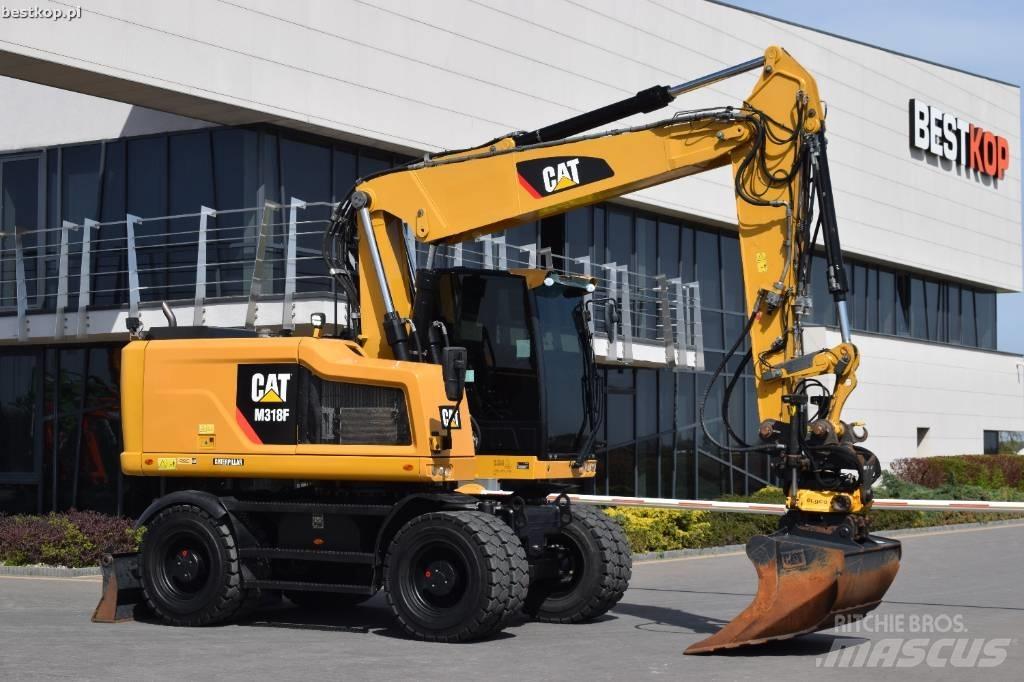 CAT M 318 F Kolová rýpadla
