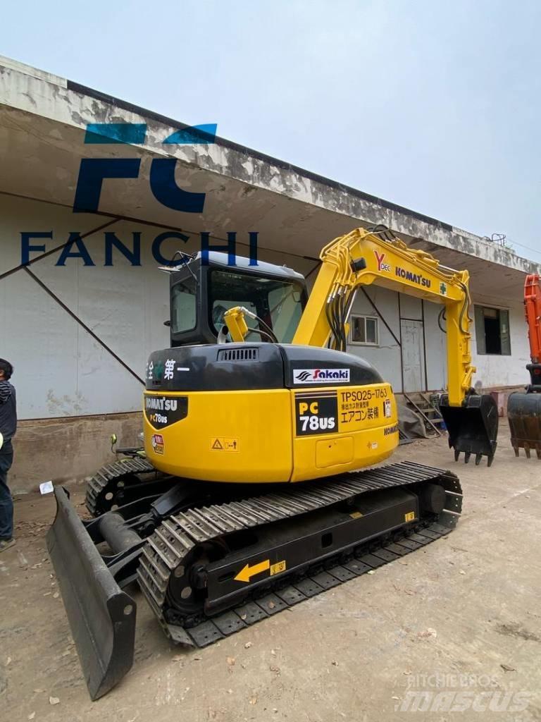 Komatsu 78US Mini rýpadla < 7t