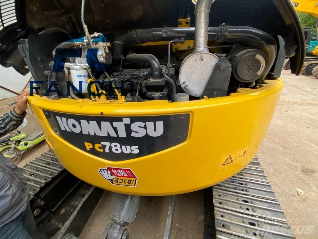 Komatsu 78US Mini rýpadla < 7t