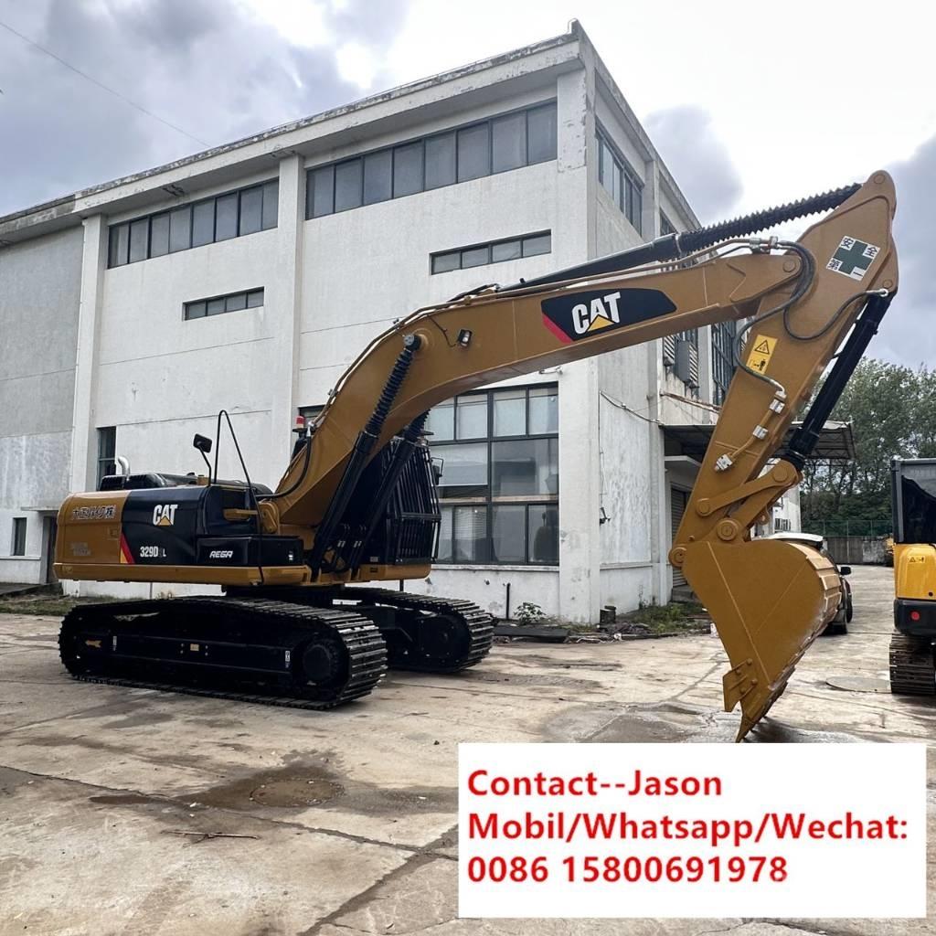 CAT 329D2L Pásová rýpadla