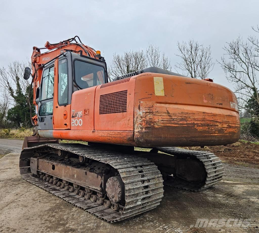 Hitachi ZX 200 LC Pásová rýpadla