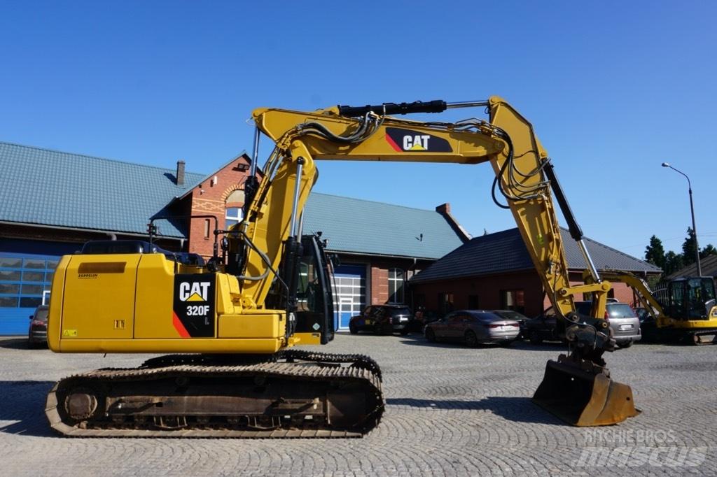 CAT 320 FL Pásová rýpadla