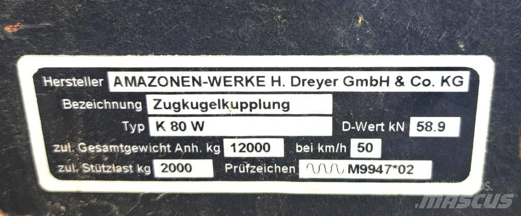 Amazone ZGB 8200 Rozmetadlo minerálních hnojiv