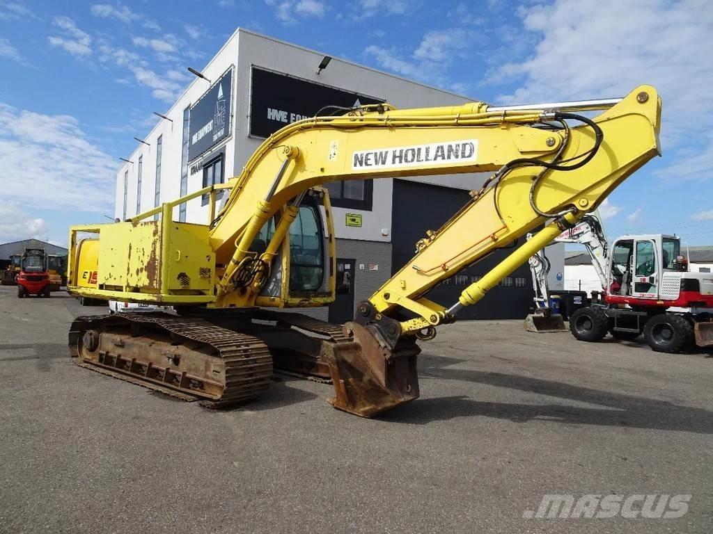 New Holland E195 Pásová rýpadla