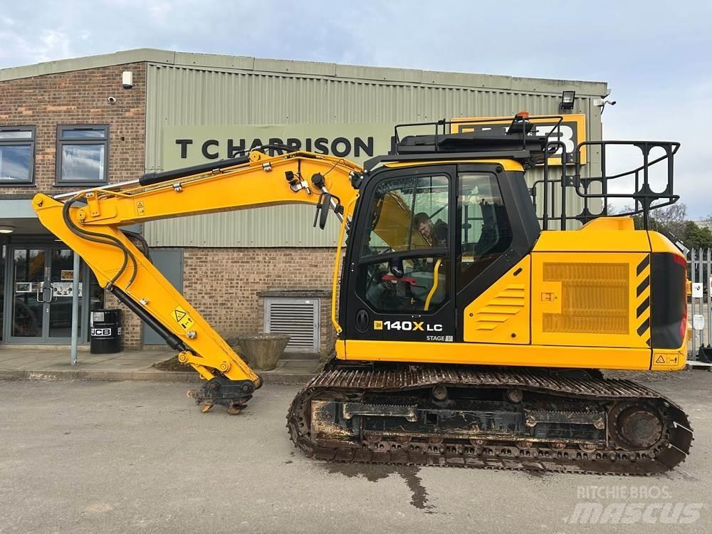 JCB 140X Pásová rýpadla