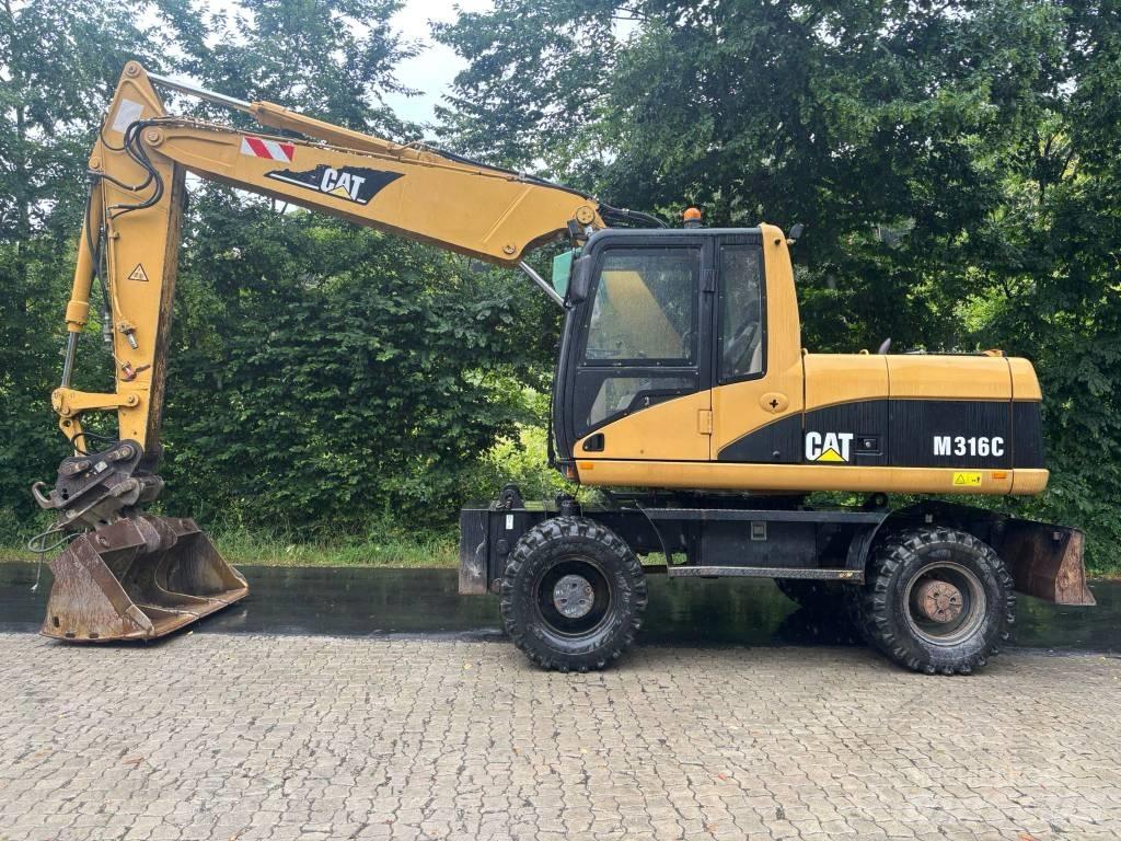 CAT M 316 C Kolová rýpadla