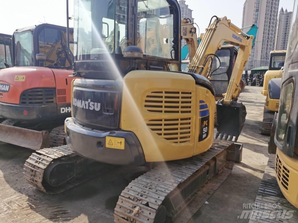 Komatsu PC50 Pásová rýpadla