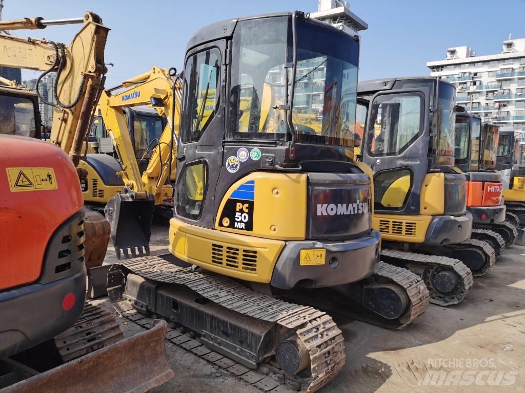 Komatsu PC50 Pásová rýpadla