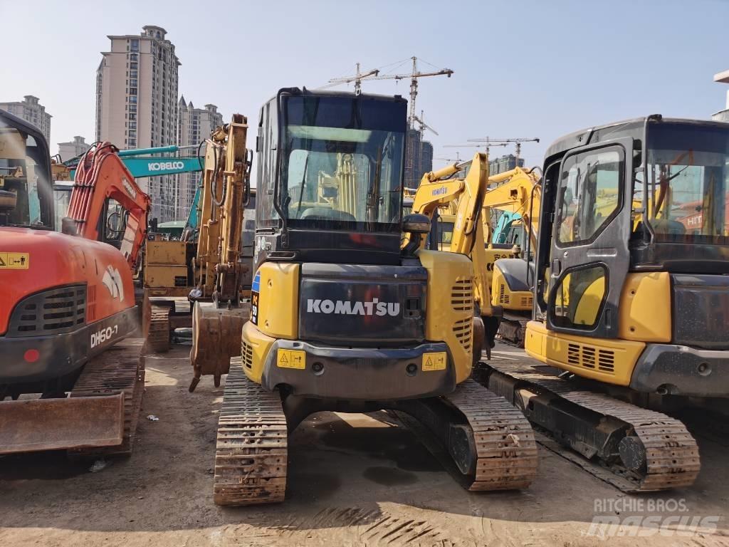 Komatsu PC50 Pásová rýpadla