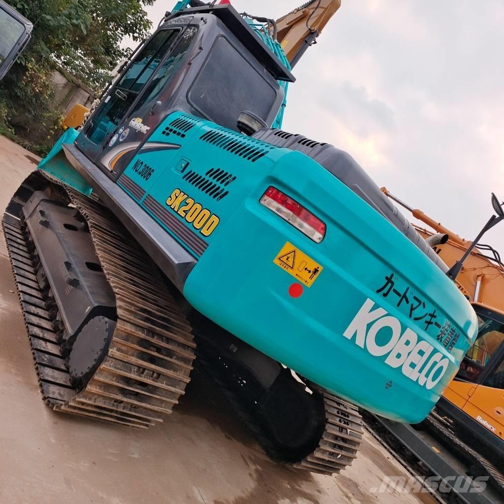 Kobelco SK 200 Pásová rýpadla