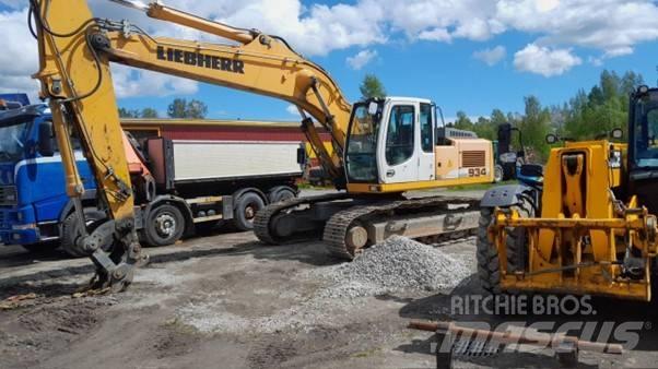 Liebherr R 934 Pásová rýpadla