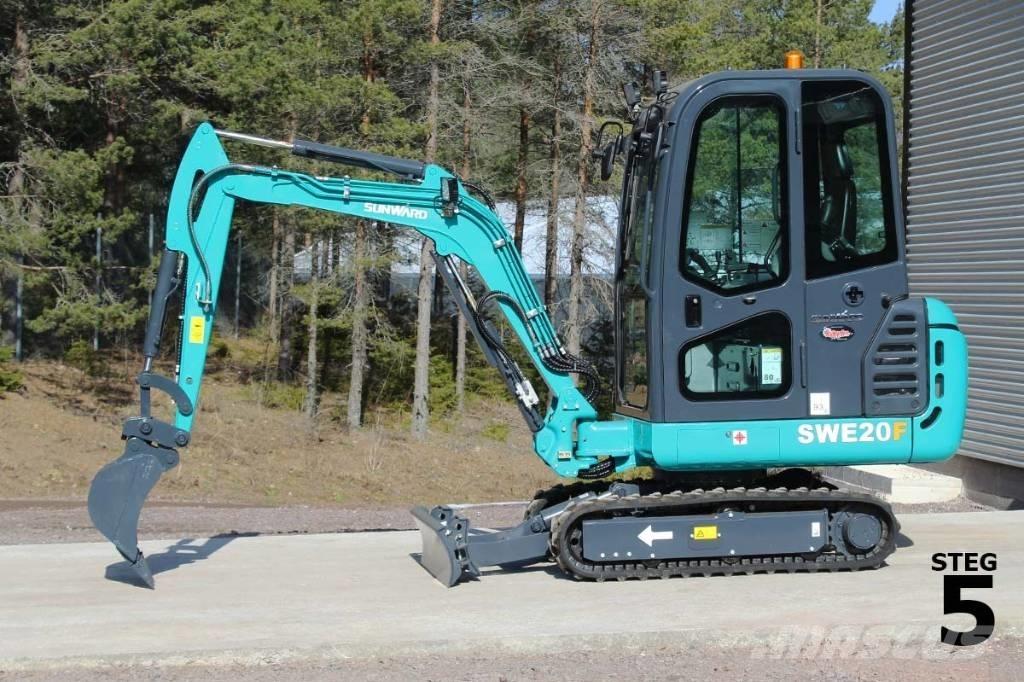 Sunward SWE 20 F Mini rýpadla < 7t