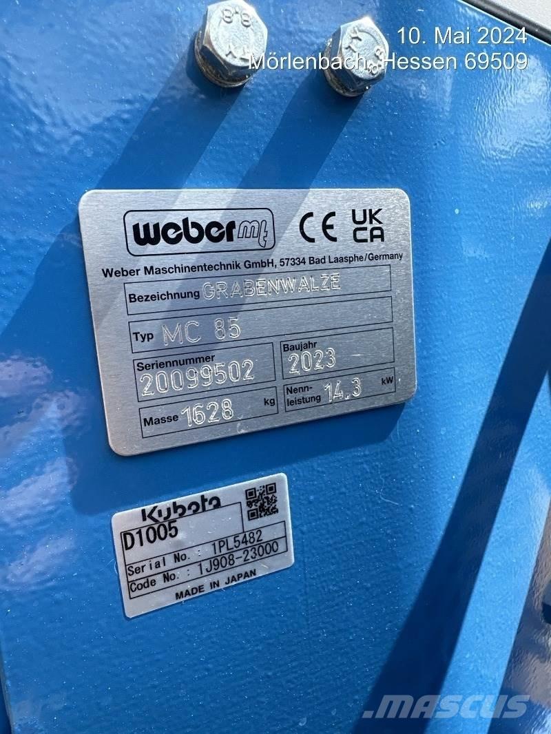 Weber MC85 Válce