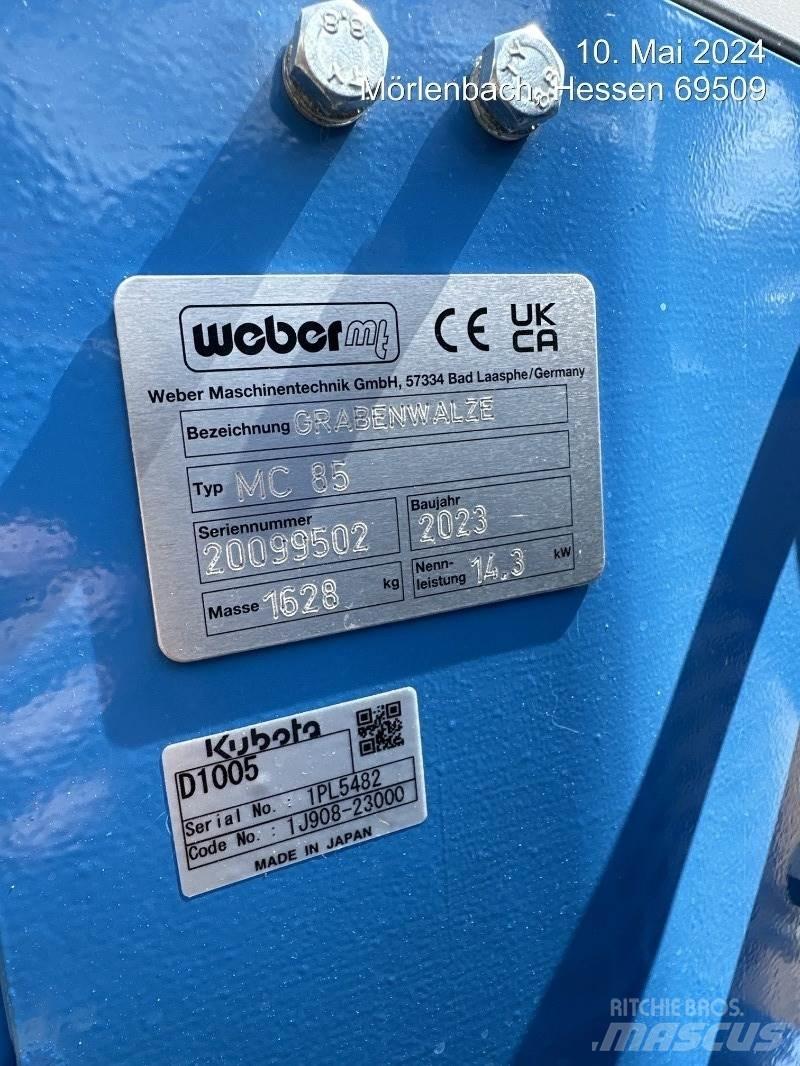 Weber MC85 Válce