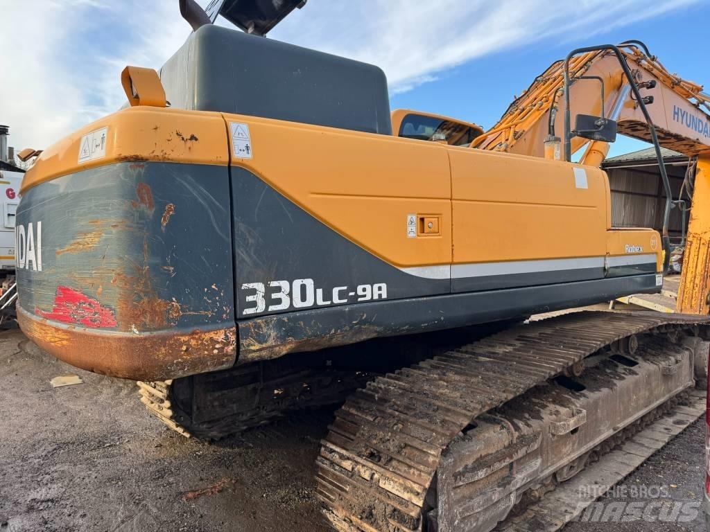 Hyundai R330 Pásová rýpadla