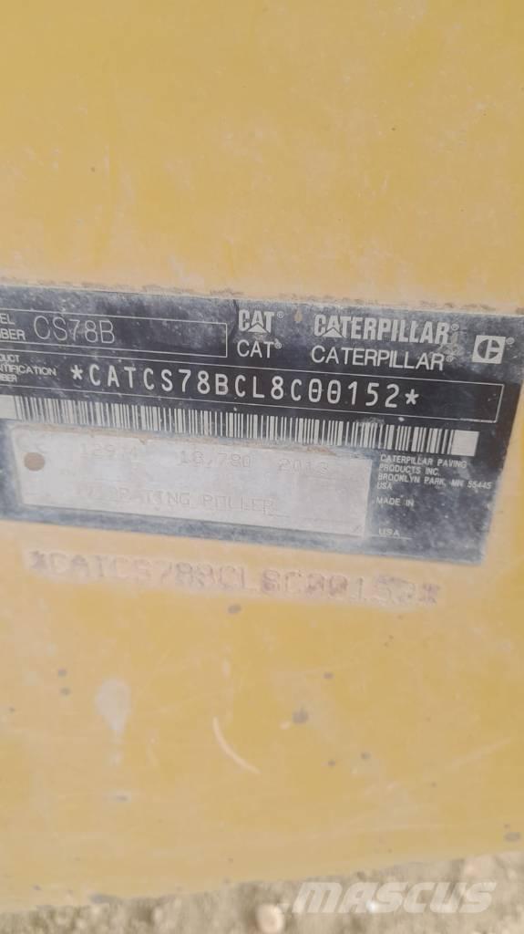 CAT CS 78 B Tahačové válce