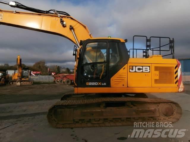 JCB 220X LC Pásová rýpadla