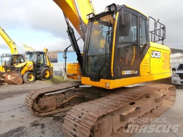 JCB 220X LC Pásová rýpadla