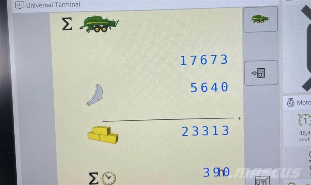 John Deere L624 Lis na hranaté balíky