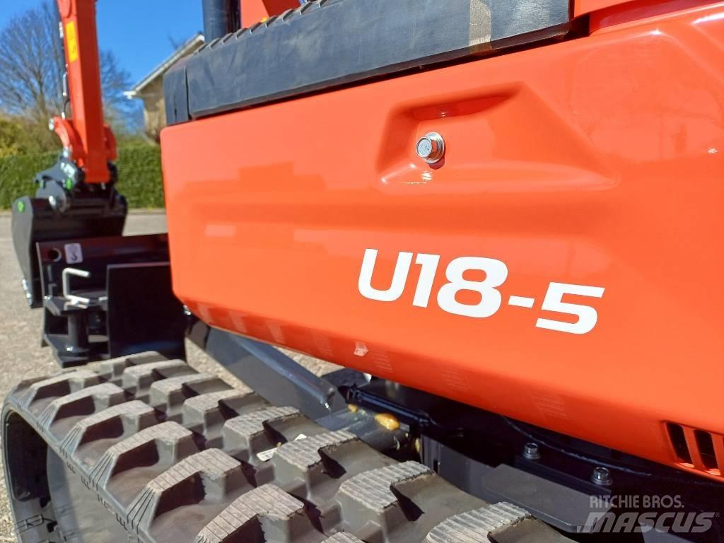 Kubota U18-5 Mini rýpadla < 7t