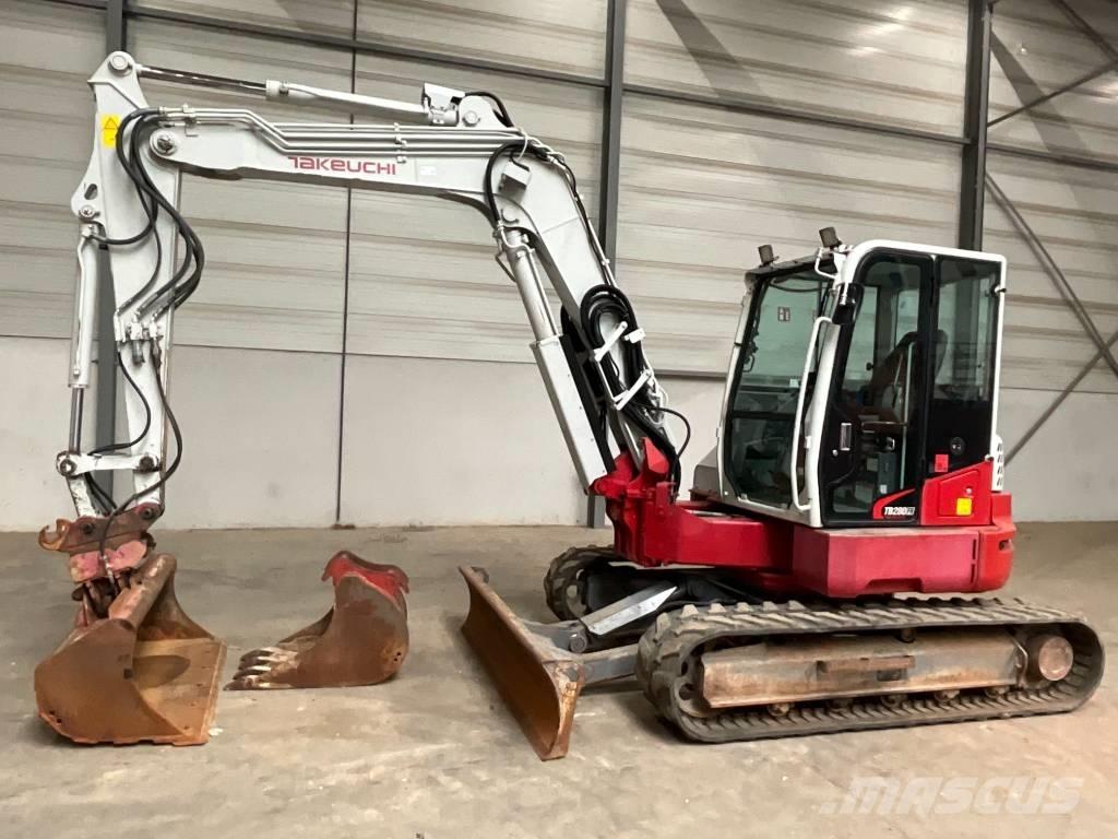 Takeuchi TB 280 FR Midi rýpadla 7t - 12t